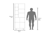 Shiprock Pantry Cabinet, Kitchen, White B092P368945