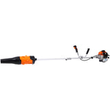 52cc Weed Eater/Wacker Gas Powered, 3 in 1 Blower, String Trimmer,with 10'' Brush Cutter,Rubber W465P185102
