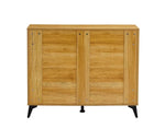 ZUN CABINET WOOD MDF BOARDS, 9 Drawers Dresser, WOOD COLOUR 50062469