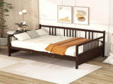 Full Size Daybed with Support Legs, Espresso 73895869