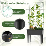 ZUN Garden bed elevated flowerpot 21883001