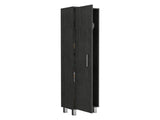 Laska Storage Cabinet, Broom Hangers, 1 Door B070P173188