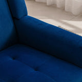 Modern Soft Velvet Material Ergonomics Accent Chair Living Room Chair Bedroom Chair Home Chair With W67639362