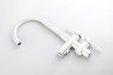 Floor Mount Bathtub Faucet Freestanding Tub Filler Standing High Flow Shower Faucets Shower Mixer W127257914