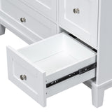 ZUN [Cabinet Only] 36" Bathroom vanity, white WF307083AAK