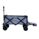 Foldable Wagon with Extended Tailgate, Waterproof Dustproof UV Resistant Wagon Rain Covers, Heavy W321P269239