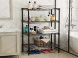 48 inch 4-Tier Metal Wire Shelving Unit, Adjustable Storage Rack for Kitchen, Garage, or Living 42419783