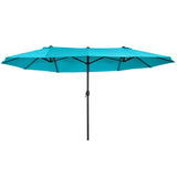 Outdoor beach umbrella/Double-Sided Market Umbrella 07431949