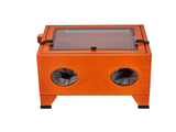25 Gallon 40-120PSI Sandblasting Cabinet, Portable Benchtop Sand Blaster with Heavy Duty Body, 03298567