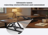 32 Inch Desk Converter, Height Adjustable Sit to Stand Riser, Dual Monitor and Laptop Workstation 48559173