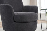 Polyester Swivel Barrel Chair, Swivel Accent Chairs Armchair for Living Room, Reading Chairs for W1361P149655