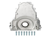 Timing Cover w/ 10AN Turbo Oil Drain Fittings for Chevy GMC Gen III GM LS 4.8L 5.3L 5.7L 6.0L 22404647