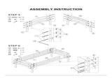 Twin Over Twin Transitional Bunk Bed Arch Design Espresso Finish B2741P590603