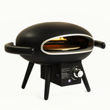 ZUN Gas Pizza Oven, Propane Outdoor Pizza Oven, Portable Pizza Oven For 12 Inch Pizzas, With Gas Hose & W853135529