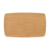 Natural Oak Finish Dining Table 1pc Casual Look Wooden Dining Kitchen Furniture B011P255727