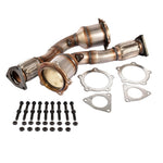 ZUN Front Left & Right Catalytic Converters for Porsche Cayenne 9P 4.8L V8 2007-2010 73962902