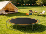 Orange 12' Trampoline Replacement Mat 72 V-Hooks, Fits 5.5" Springs, for Backyard Old Trampoline 30725684