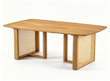 55" Safe Rounded Edge Furniture , Anti-Warp Sturdy Wood Table & Bench Kit, Easy-Clean Casual 43705688