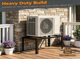 Adjustable Mini Split Ground Stand, 400 lbs Heavy Duty AC Condenser Stand for 900036000 BTU 06621986