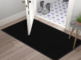 1PC Black PVC Composite Commercial Entrance Mat, 90x150x1.2cm, Extra-Long & Thick Heavy-Duty Floor 76398588