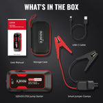 ZUN ET03 Car Jump Starter 2500A Jump Starter Battery Pack for Up to 8.0L Gas and 7.0L Diesel Engines, 07242387