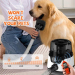 ZUN Dog Grooming Kit, Pet Hair Vacuum and Dog Dryer 5 Pet Grooming Tools, 600w Dog Grooming Vacuum 44455592