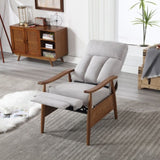 COOLMORE Wood Frame Armchair, Modern Accent Chair Lounge Chair for Living Room W1539P152195