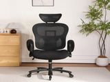 500LBS Big and Tall Office Chair Mesh Breathable, Gaming Chair with Adjustable Backrest Height & 34419171