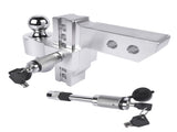 12500 LBS Aluminum Adjustable Trailer Tow Hitch Fits 2-Inch Receiver 6-Inch Drop/Rise, 2" and 67858279