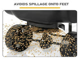 Broadcast Spreader, 70LBS Capacity, Walk-Behind Push Spreader, 15-Level Adjustment, 8 in All Terrain 49728070