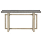 ZUN U_STYLE Contemporary Console Table with Wood Top, Extra Long Entryway Table for Entryway, Hallway, N711P230809E