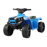 ZUN Kids Electric ATV Quad Ride On Car Toy - Blue W2181137516