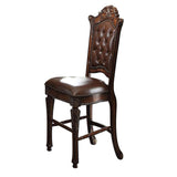 Cherry Counter Height Stools with Nailhead Trim B062P181291