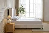 Harper Tall Headboard Upholstered Bed / 54" High Headboard / Elegant Simplicity / No Box Spring B083P227886