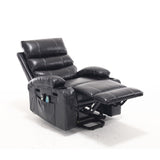 21"seat width,large size Electric Power Lift Recliner Chair Sofa for Elderly, 8 point vibration W2297P264017
