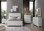 ZUN Modern Style 5-Drawer Chest Made with Wood in Gray B009P152659