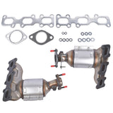 ZUN Manifold Catalytic Converters for Ford Explorer V6 3.5L 2013-2019 High Flow Cat 30584+30585 86742028