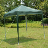 ZUN 2 x 2m Practical Waterproof Right-Angle Folding Tent Green 88159564