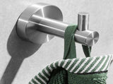 High Quality Rustproof 304 Stainless Steel Brushed Silver Polishing Bathroom Accessories Set Robe 36588687