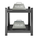 Adjustable Divider Shelf, Metal Bookcase, Office Vertical Storage Rack, Black, Assembly Required 42613494