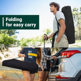 2 Pack 2-in-1 Camping Chair Reclining, Lightweight Folding Camping Chair with Adjustable Backrest & 02370354