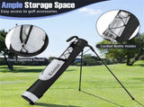 Portable Golf Carry Bag - Dual Carrying , Zippered PocketBottle 99989528