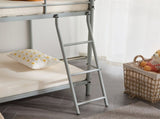 Twin Size Metal Bunk Bed for Kids Teens Adults, Heavy Duty Metal Bunk Bed with 15768305