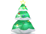 6.9 FT Lighted Christmas Inflatable Decoration, Inflatable Christmas Tree, Blow Up Yard Decorations 56140561