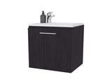 FM FURNITURE Haigleer Creek Bathroom Vanity with Integrated Sink, Wenge B128P293878