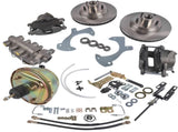 Front Disc Brake Conversion Kit Manual Master Cylinder & Valve Replacement for 1957-1972 Ford 85465581