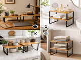 2 Pack Cabinet Organizers Shelves, Multipurpose Storage Rack, Kitchen Cabinet Storage, 11.7''W, 82238922