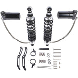 Remote Reservoir Rear Suspension Shocks Fit for Harley Electra Road Glide 2014-2024 26112792
