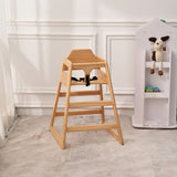 Wooden Double Solid Wood Feeding, Eat & Grow Portable High, Easy to Clean Baby Booster Chair in 15673138