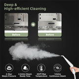 1000W Multipurpose Steam Cleaner - 203&degF High-Temp Steam, 2-3 Bar Pressure, 10.2oz Tank & 12-Min 28270287